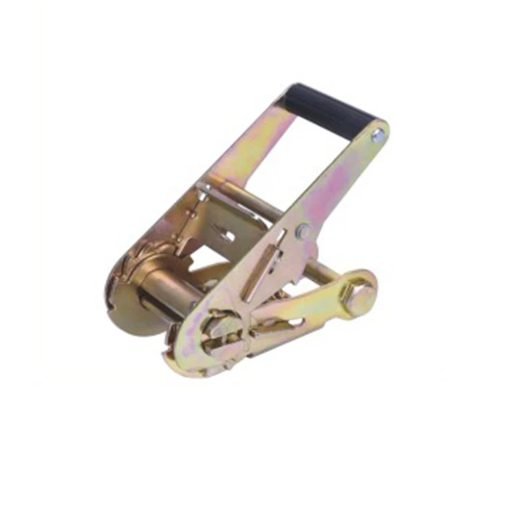 
50mm 2500dan Custom Rubberized Handle Ratchet Buckle Strap 