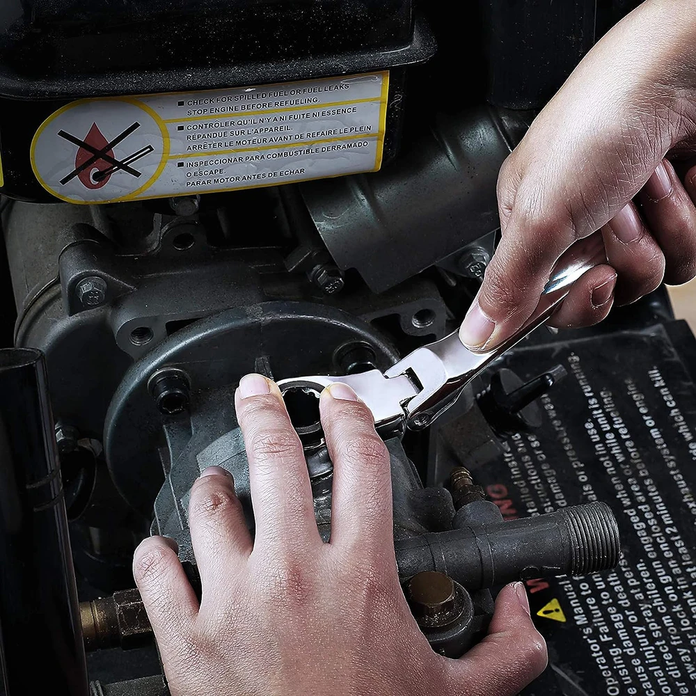 high torque snap on tools universal sleeve extended cordless extra long flex-head ratcheting electric ratchet wrench set