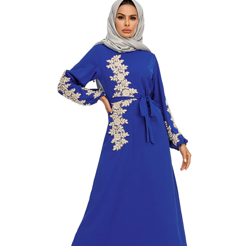 Caftan Marocain Abaya Дубай Турция ислам кафтан мусульманский хиджаб платье с вышивкой платья для женщин Арабская одежда Djellaba женское