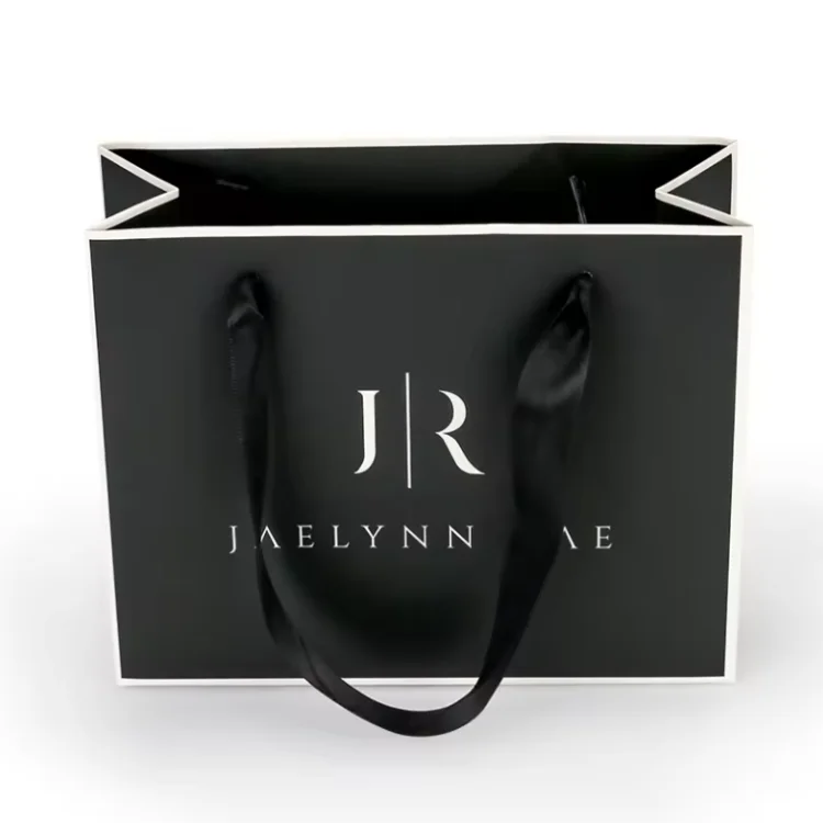 Custom Clothing Shopping Bags Gift Paper Bag Packaging With Handle Luxury Bags For Wedding/Jewelry/Cosmetic