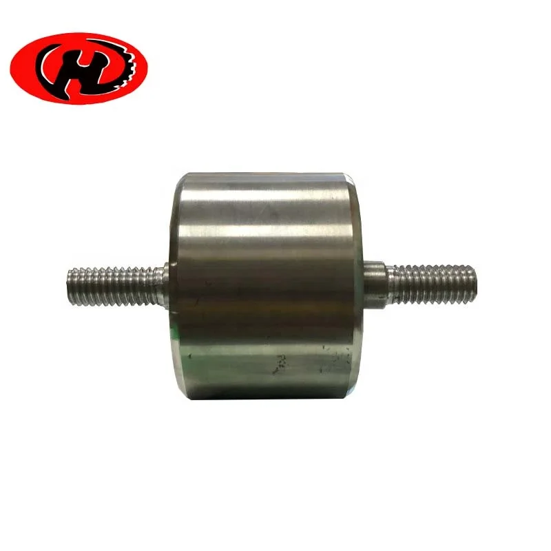 small flat tread track walking wheels roller heavy duty with strong bracket