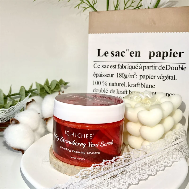 Turmeric Skin Brightening Scrub for Dark Spots, Dark Inner Thighs Bikini Area Underarms, Natural Exfoliating Scrub ALL NATURAL