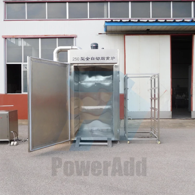 Smoked Catfish Oven / Industrial Smokehouse / Sausage Smoking Machine Price