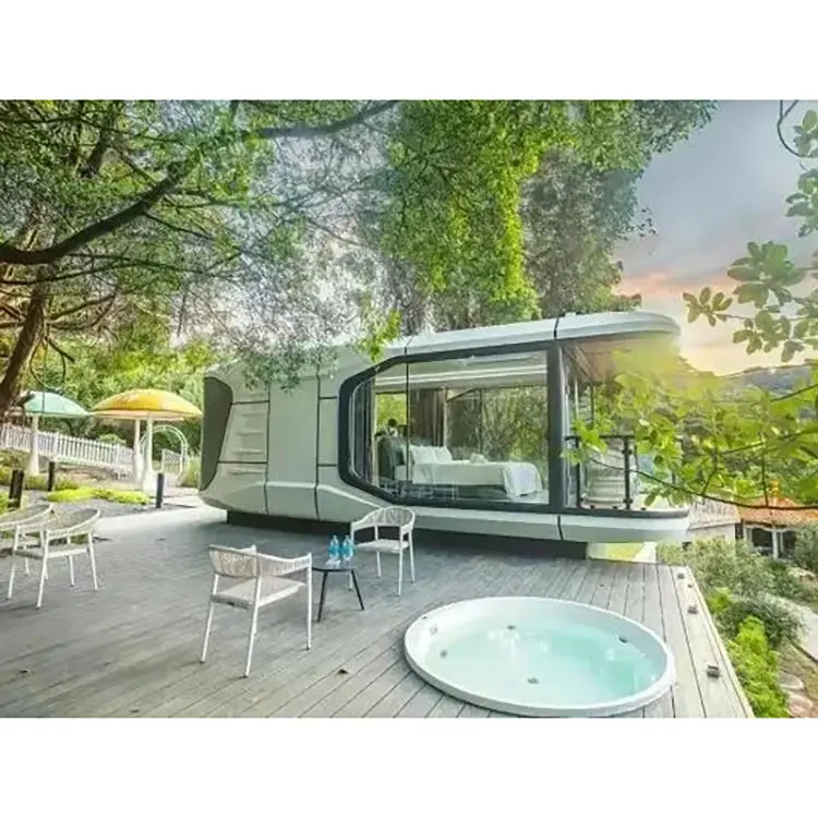 Multifunctional desert drought space capsule all-season universal heat resistance and cold resistant smart home space capsule