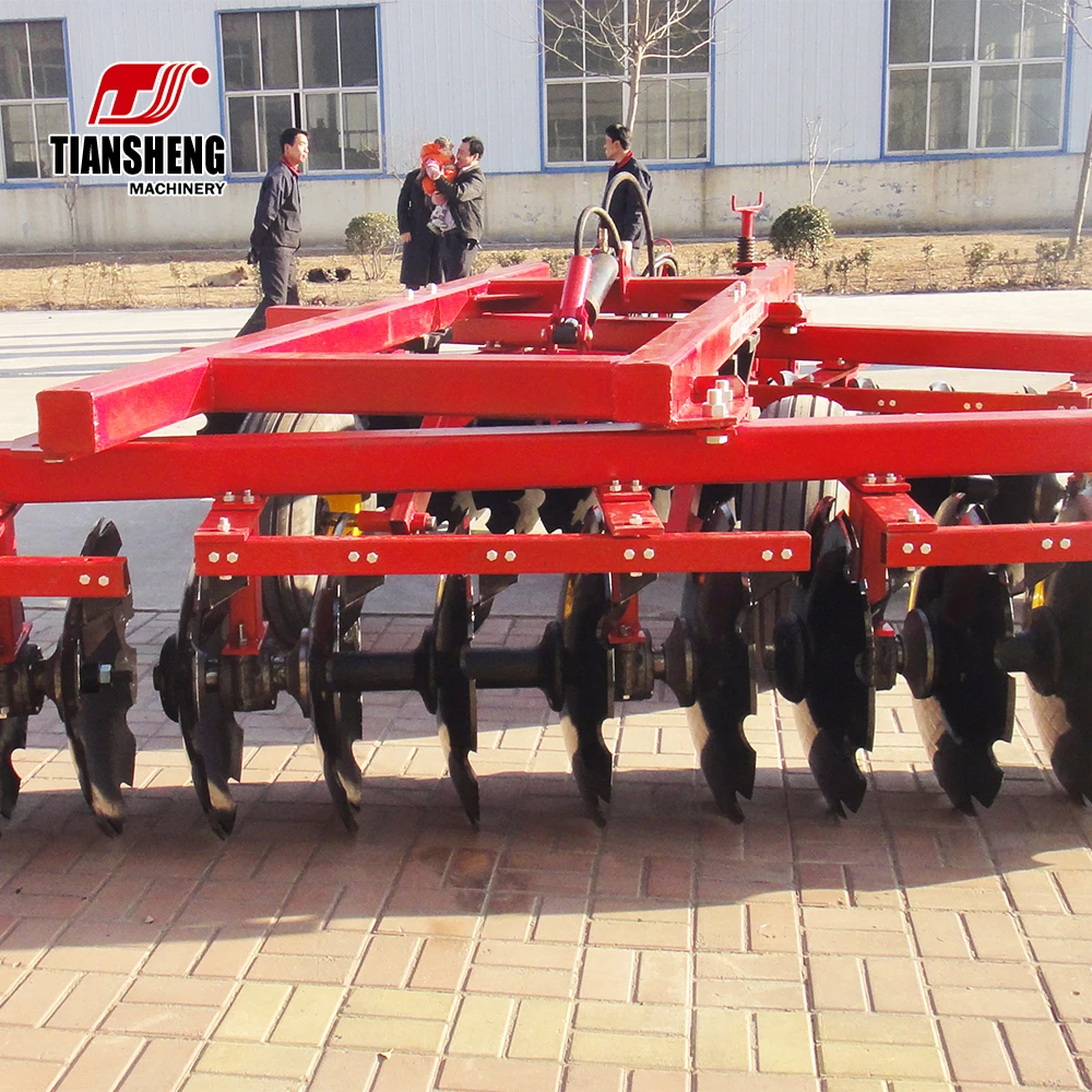 Equipement agricole heavy duty offset 28 disc harrow cultivators