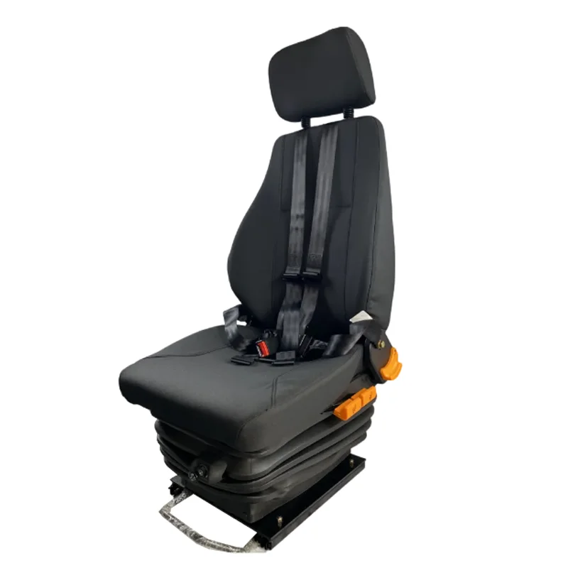 CAT dump truck seat mining truck driver seat 24v wheel loader driver seating with 360 rotation construction seating