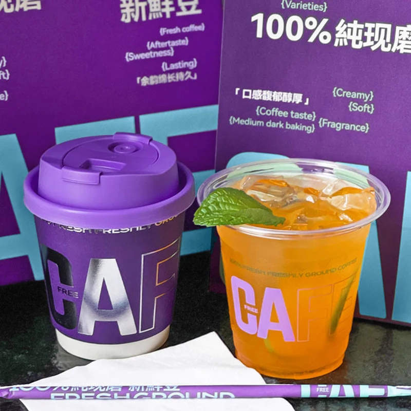 Shirong Custom Printed clear 9 12 16 20 24 32 oz PP PET Transparent Disposable Plastic Cup with Lid Boba Bubble Milk Tea Cup