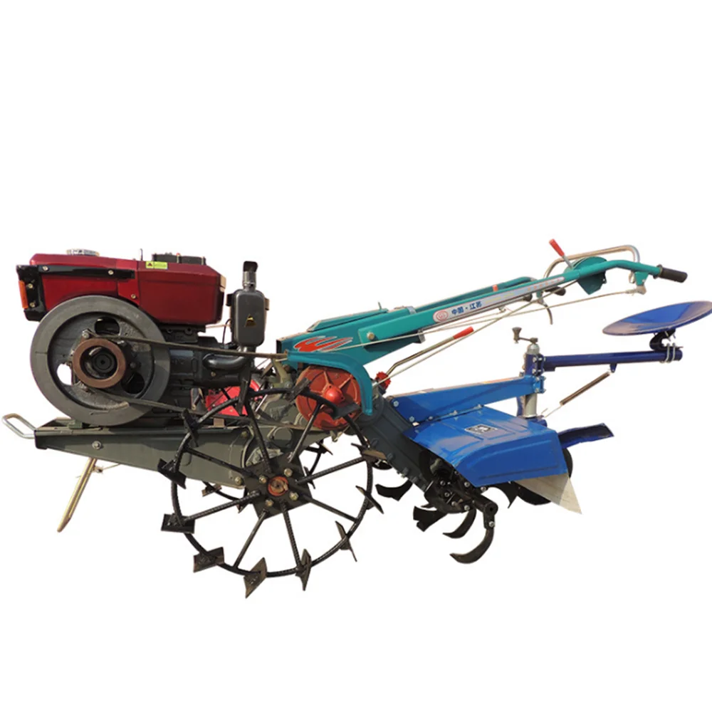 8hp12hp 15hp 18hp 20hp 22hp Farm mini diesel motocultor Power Tiller Two Wheel Mini Walking hand tractor