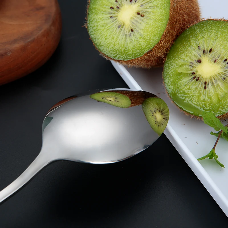 LFGB Approved 430 Custom Stainless Steel Knife Fork Spoon Mirror Eco Friendly 24 Piece Flatware Set For Events