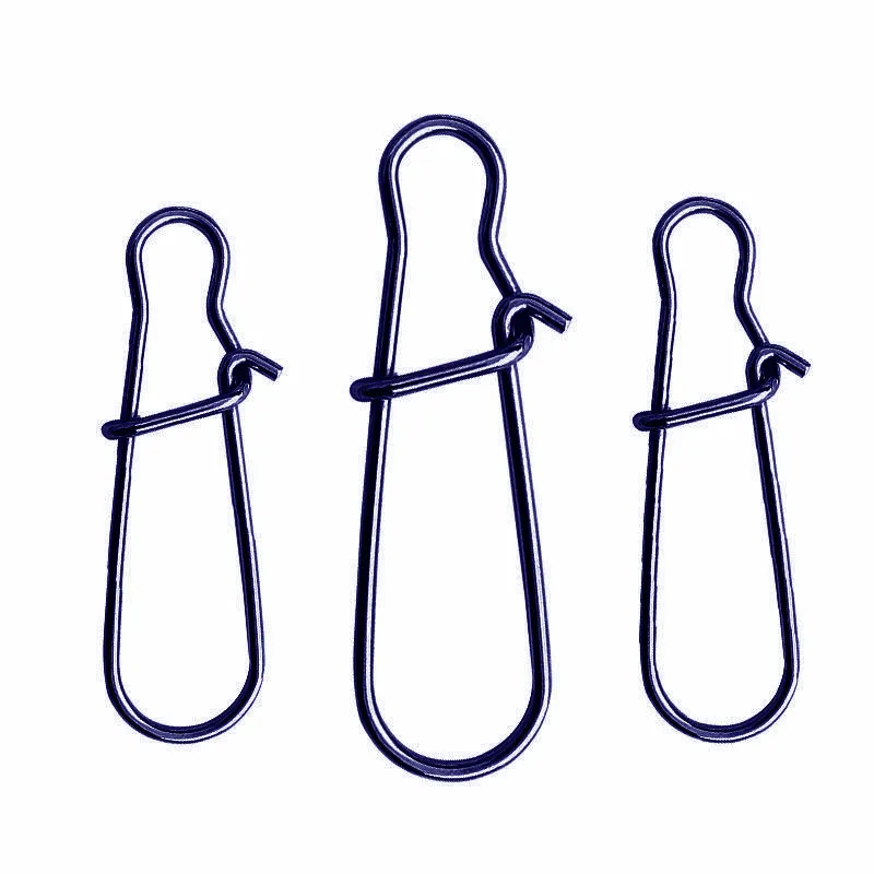 Fishing Duo-lock Snap pin Stainless Steel Nice Snaps Tackle Connector Sea Fishing Duo Lock Snap