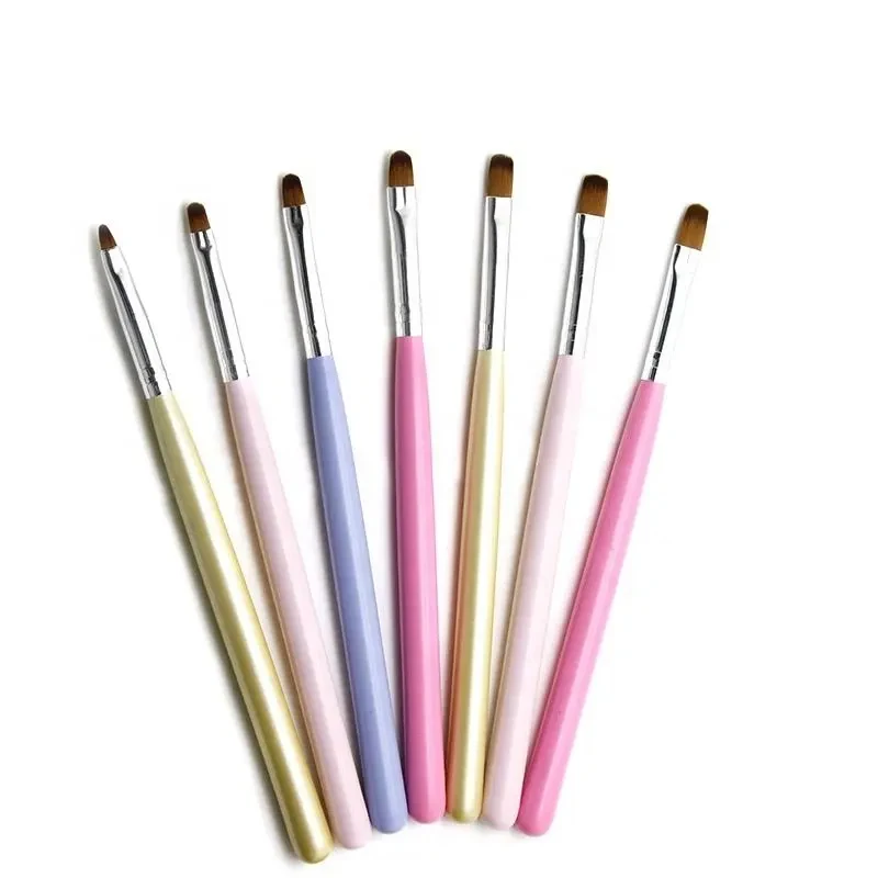 7 шт., набор кистей для ногтей
