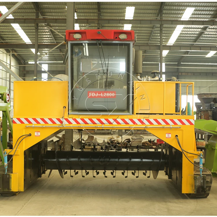 Widely Used Agriculture Pig Manure Crawler Compost Turning Machine for Sale