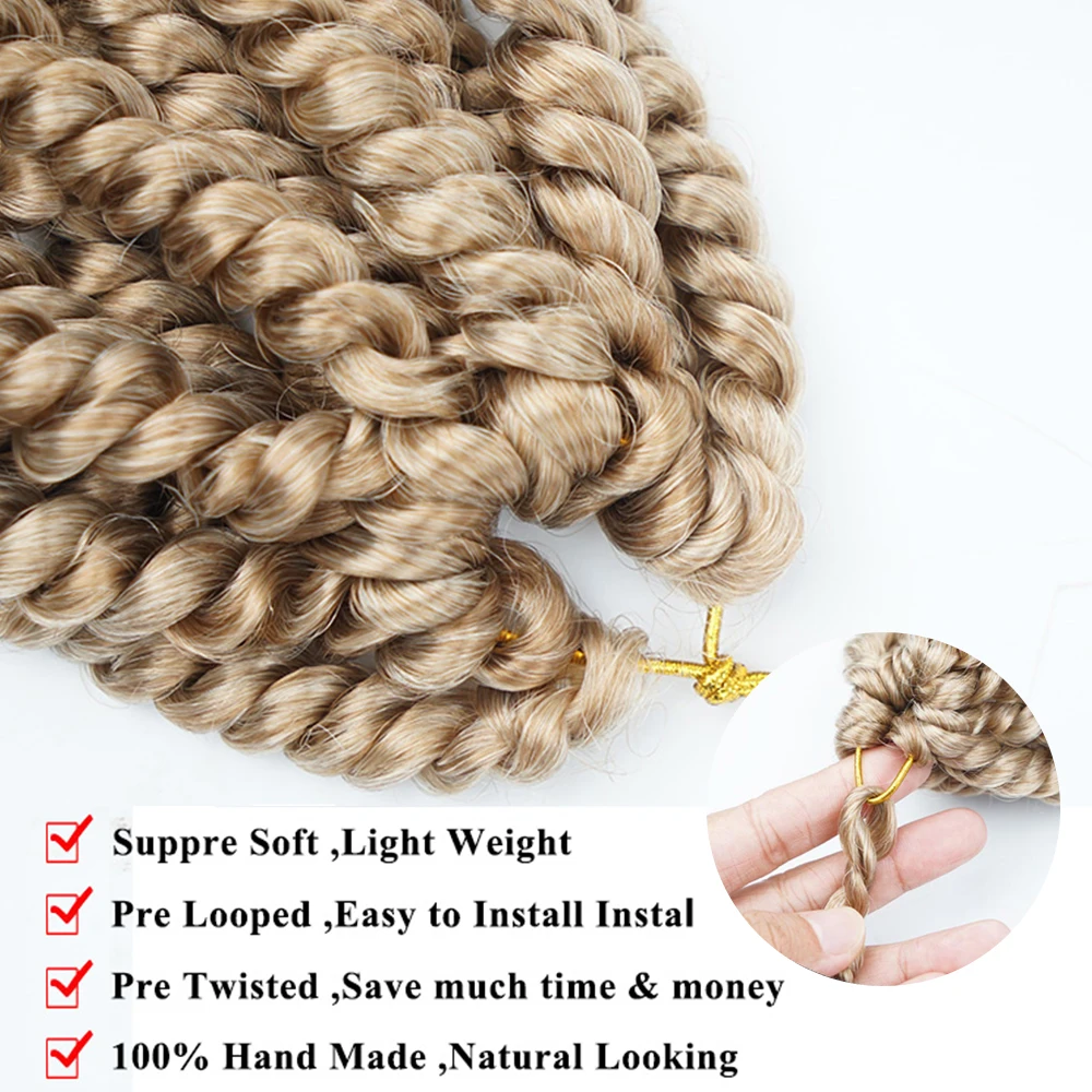 beauty supplies new Long Pre Twisted Passion Twist hair Synthetic spring Twists Crochet Hair extension Crotchet Braid Fluffy
