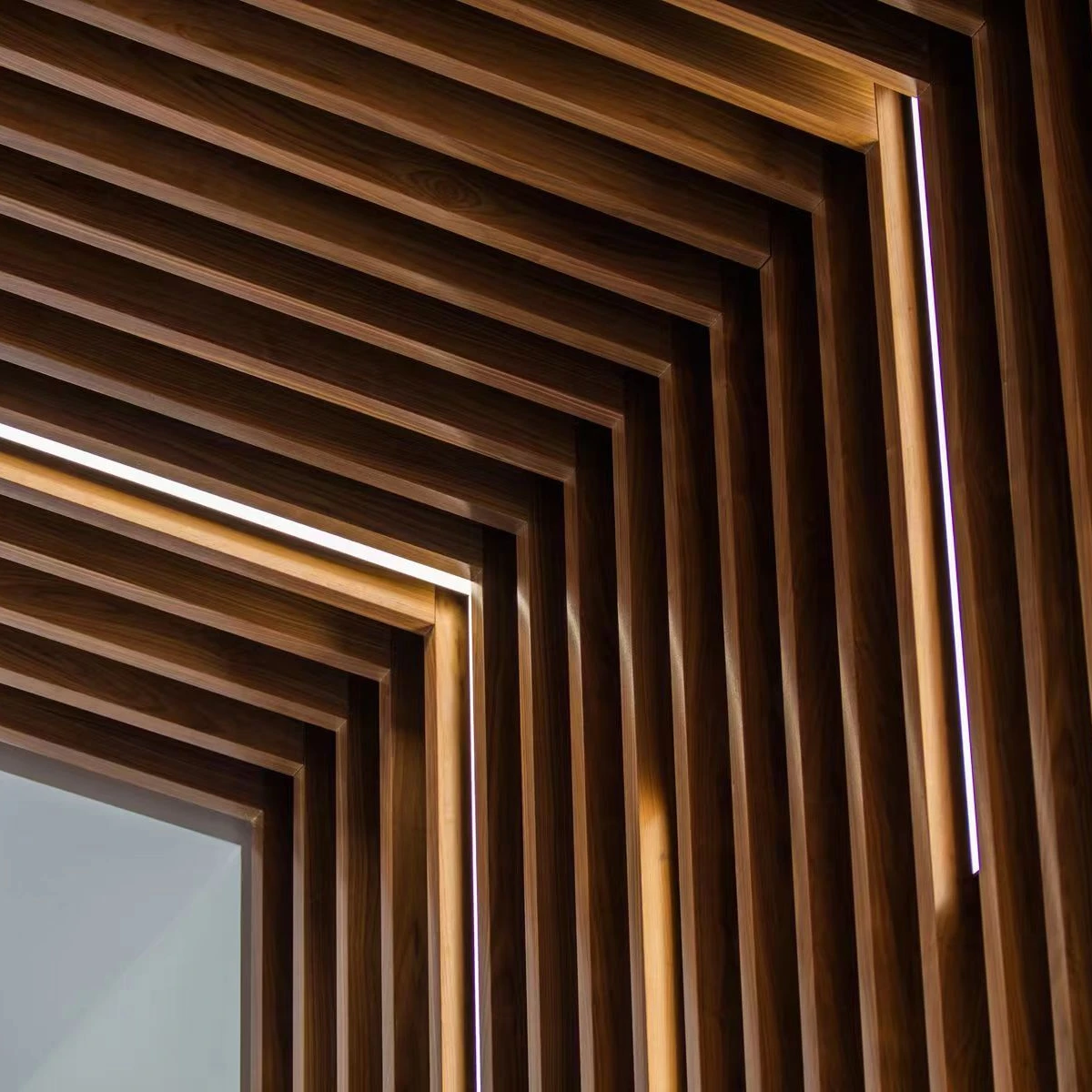 wood panel wall decor Acoustic panel from suzhou forest company hot sale in Europe