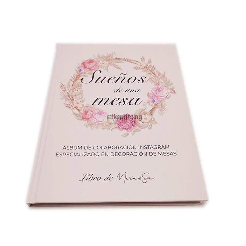 Customize High Quality Full Color Coated Paper Hardcover Cook/Recipe Books Printing Service