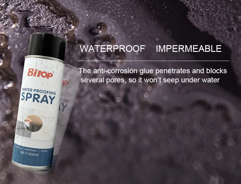 
Leak stop seal flex spray instant rubber waterproof sealant roof coating spray 