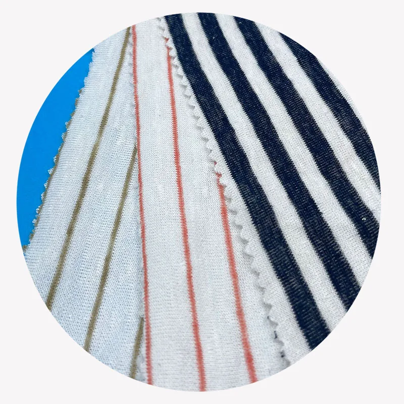 2021 custom design single jersey breathable hemp cotton fabric hemp dyed fabric (1600377933387)