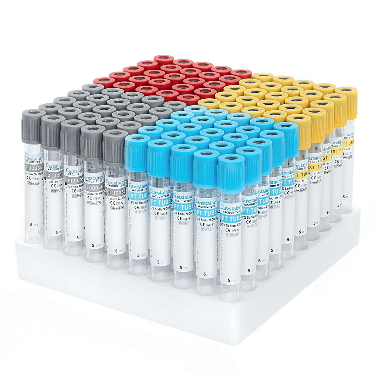 
KS Medical Coagulation Clot Activator ESR EDTA K3 Sodium Citrate Vacuum Blood Collection Tube 