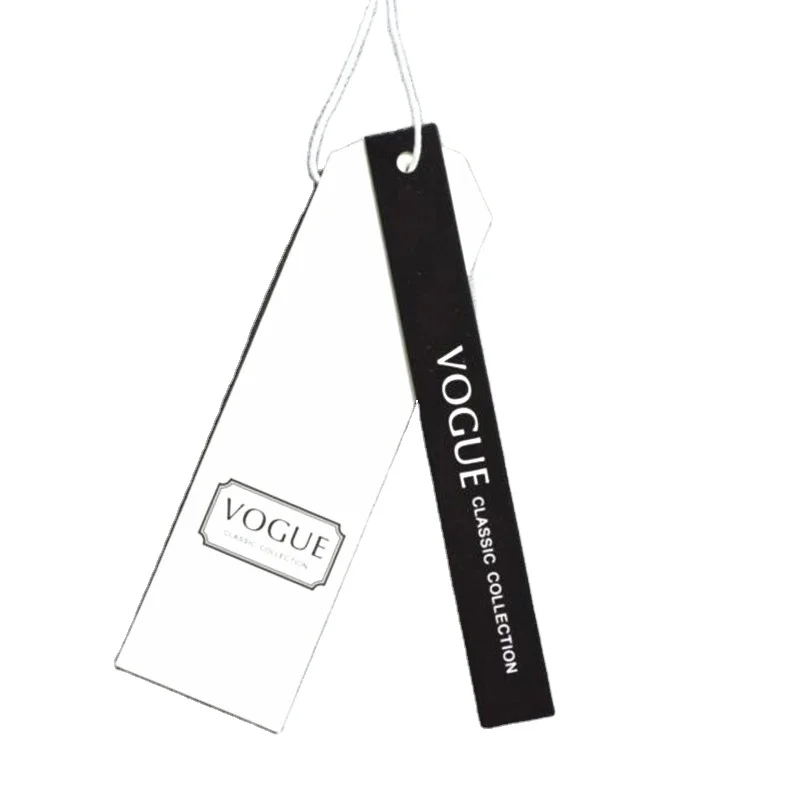 High Quality Custom Black Matte Paper Round Hang Tags with String Free Sample-for Clothing Shoes Bags Gifts Wholesale