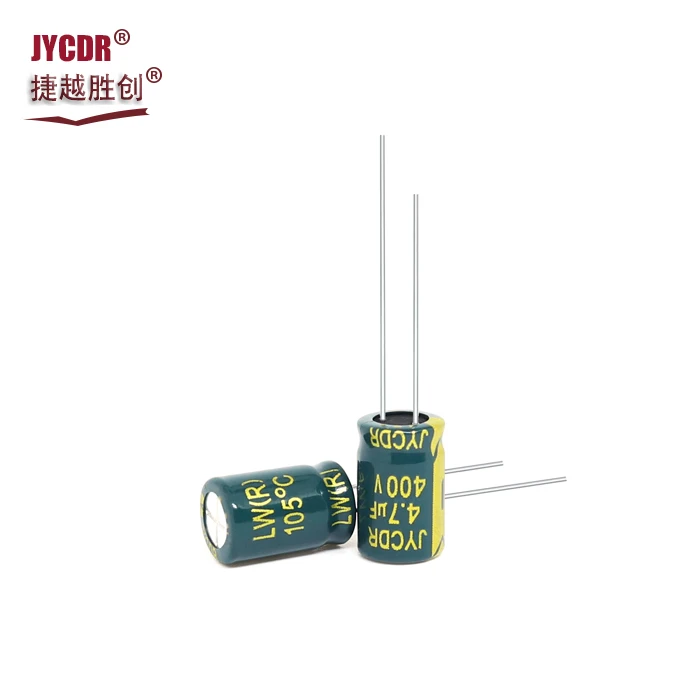 В мкФ конденсатор JYCDR алюминиевый электролитический конденсатор фиксированный конденсатор
