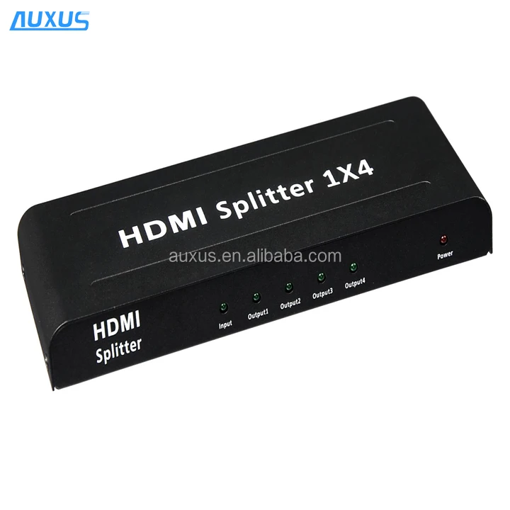 Высокая скорость HDMI разветвитель 1x4 Поддержка 3D Full HD 1080p