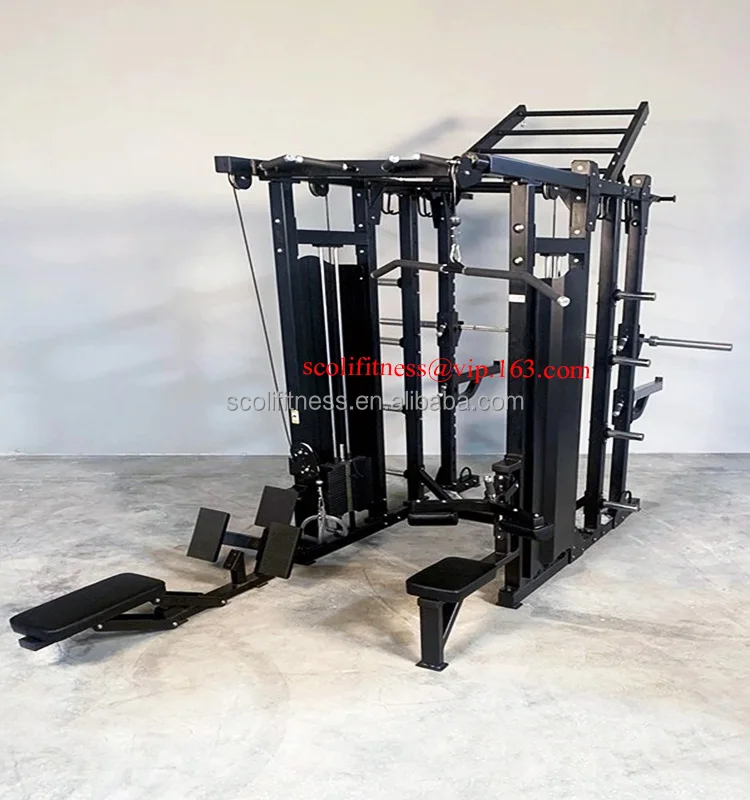 multi exercise machine / indoor combo sports equipment / multi smith power rack