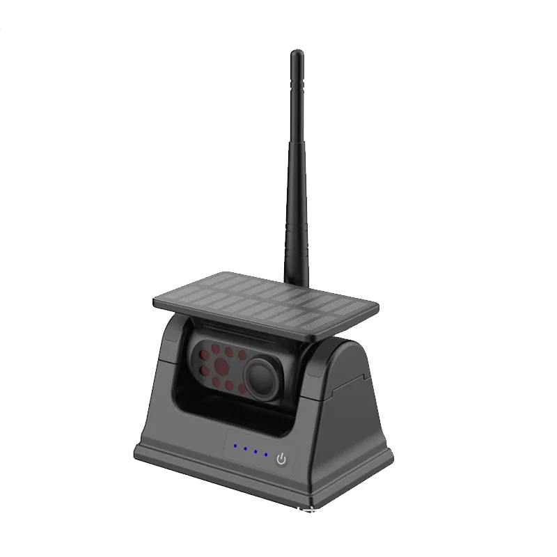 2024  Model 308SWF  Wi-Fi Solar Panel 100m Front Rear View wireless dash camer for  Ios Android Phone for WiFi  rear View Camera