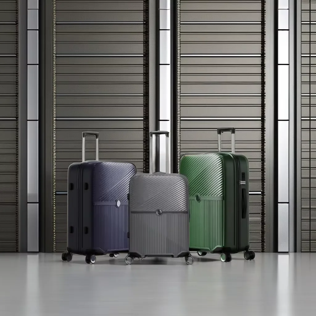 Travel Suitcase Carry on Trolley Luggage Trolley Bag 4 Wheels