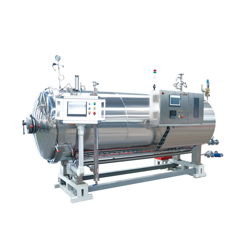 Industrial Steam Cooker Retort For Meat And Soft Pouch Food