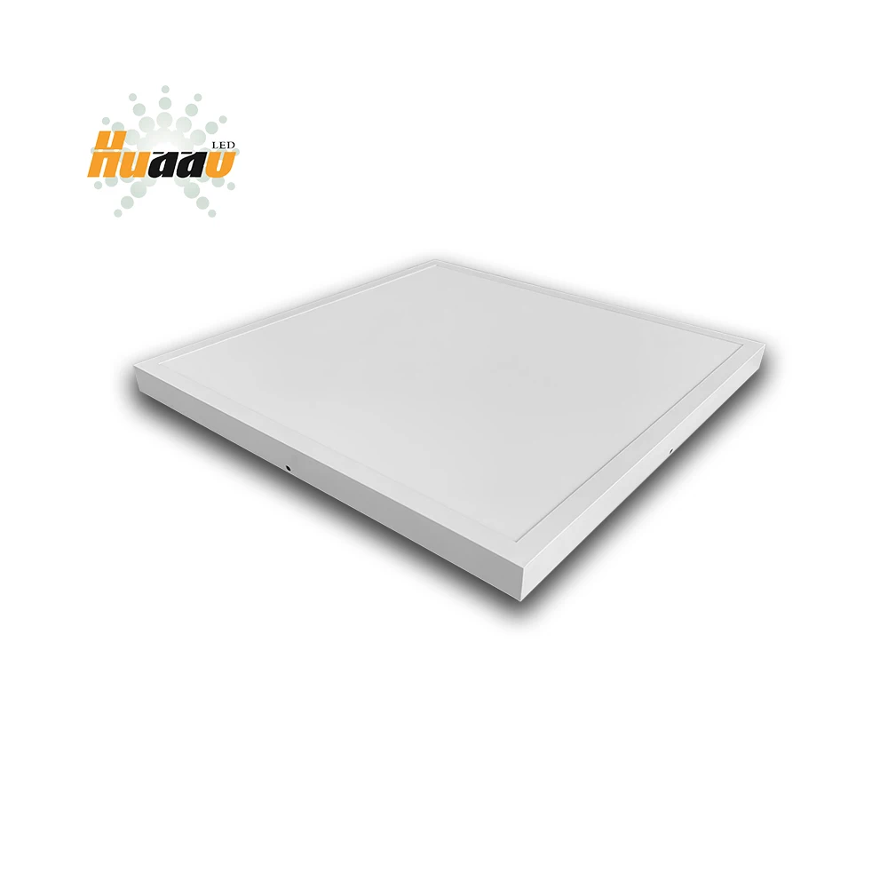 square 60x60cm  6060 surface mounted led panel light 80lm/W RA80