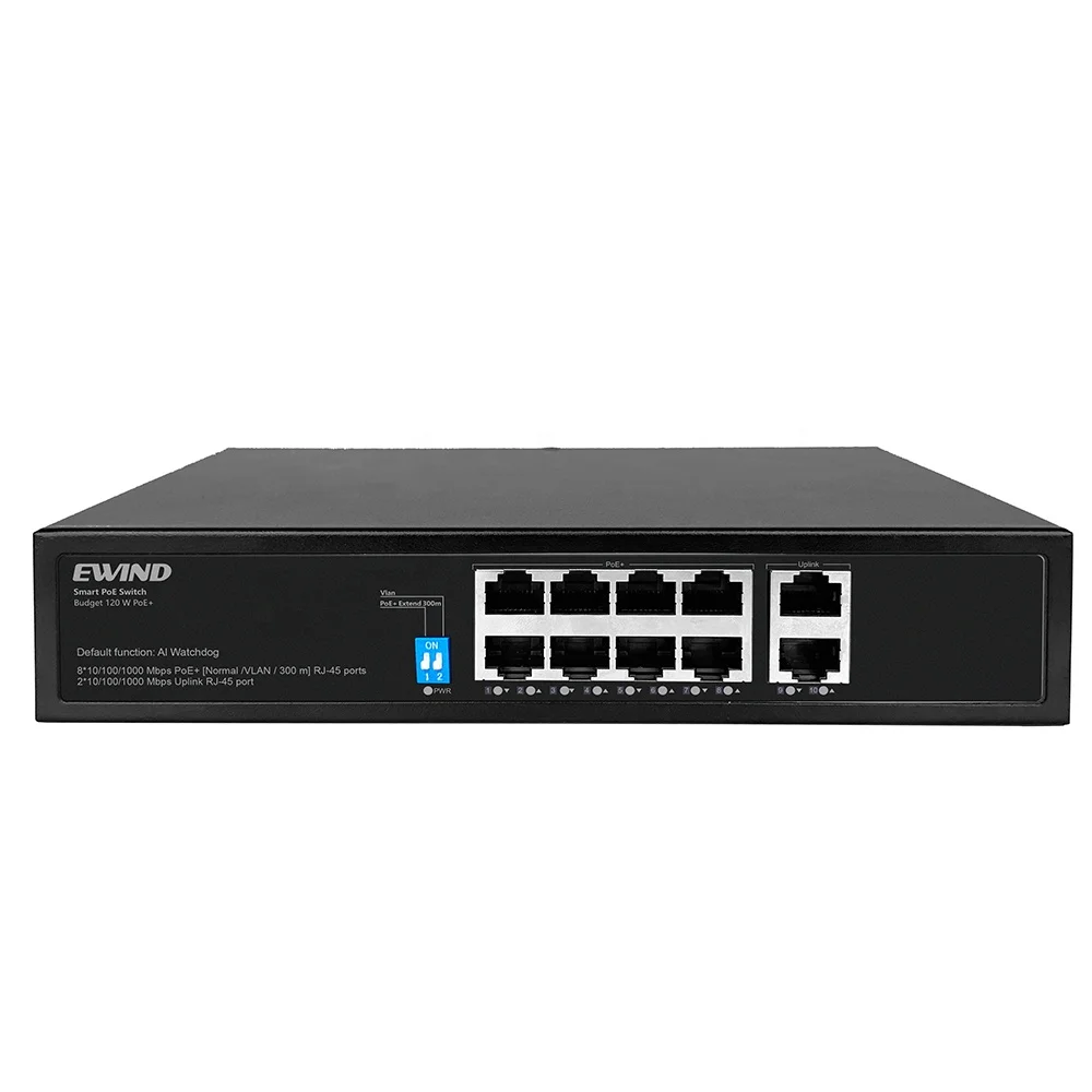 Multifunctional network switches 10  port switch POE for wholesales