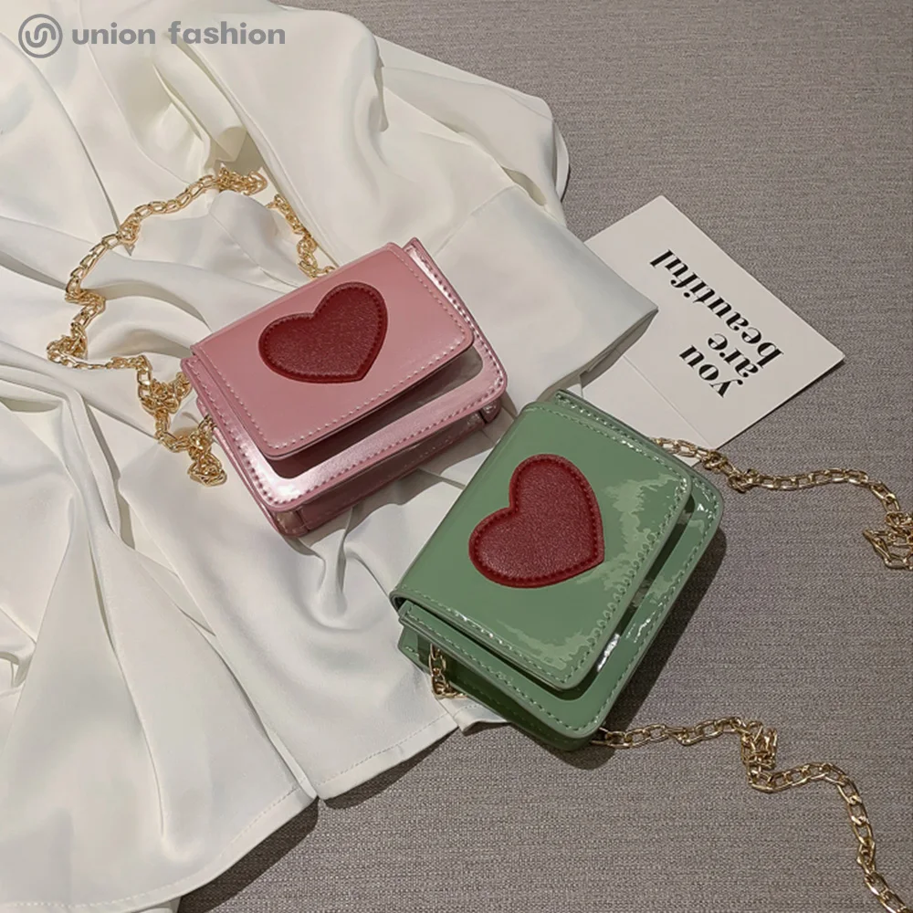 
Heart Pattern Summer Fashion Cute Mini Jelly Kid Purses And Handbags Crossbody Bag 