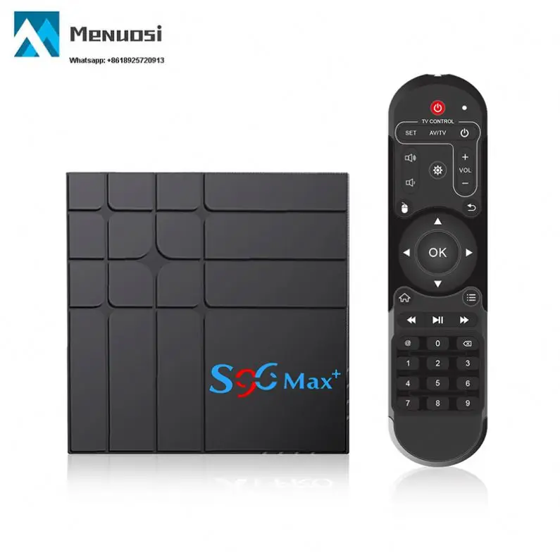 New Android 11.0 4K HD TV Box S96 MAX plus RK3318  STB 4GB 32GB 64GB Media Player Set Top Box