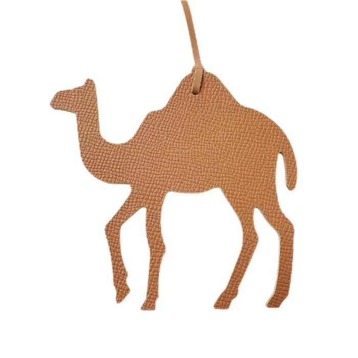 Лидер продаж кожаный брелок с украшением в виде саудовских верблюдов женская сумка подвеской шармом