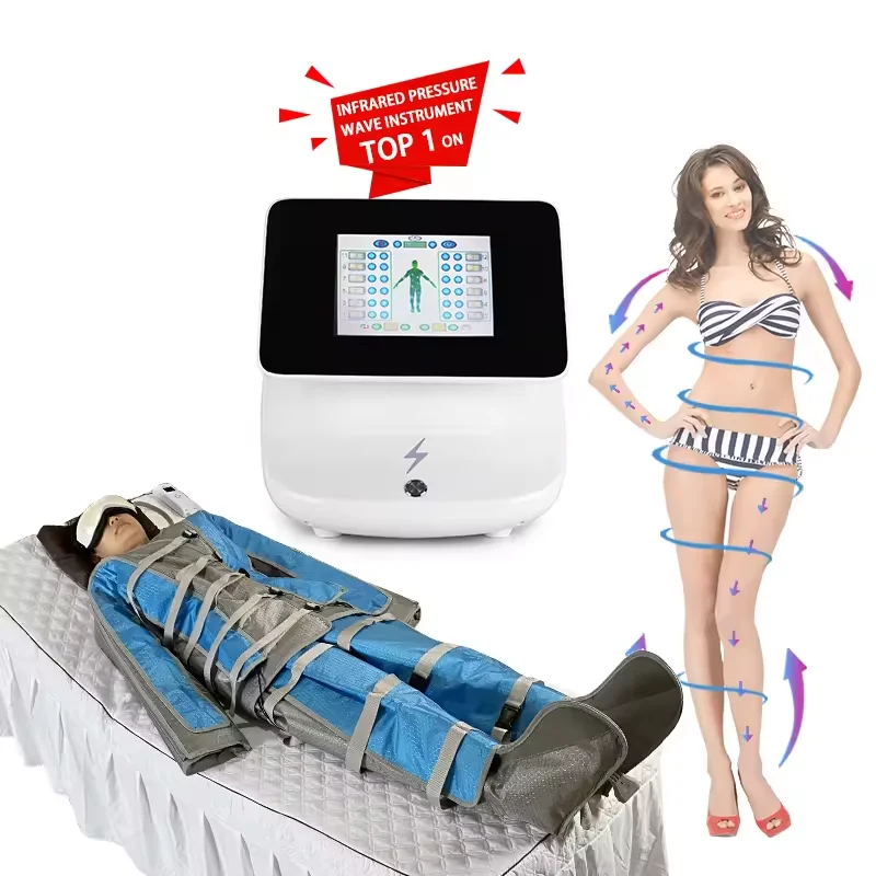 body shaping 24 Chamber Pressure Therapy Machine Air Massage Pressotherapy Leg Compression Machine