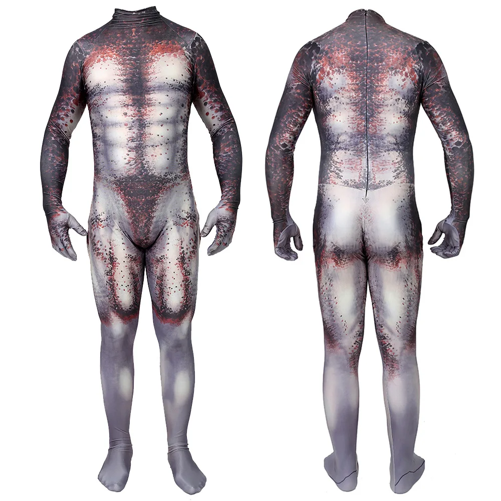  amazon top seller custom party city Predator game role-playing stage spandex skin racing tight costume cosplay Halloween