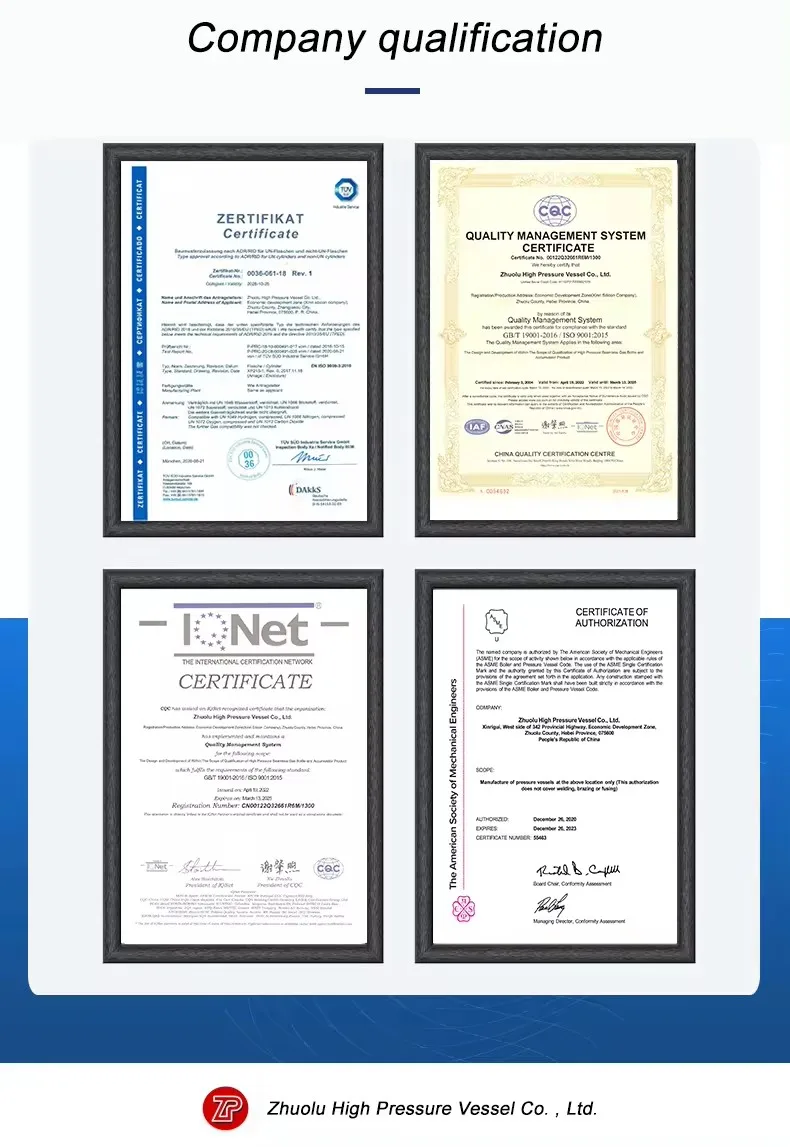 High Purity Industrial Grade Neon Gas Cylinder Steel Material 5kg Weight from China