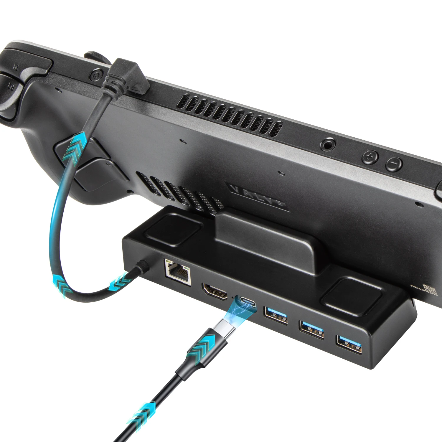 RGeek 5 в 1 6 4K 60hz HD-MI 1000M Ethernet Быстрая зарядка док-станция для Центральная станция паровой двухслойные с 3