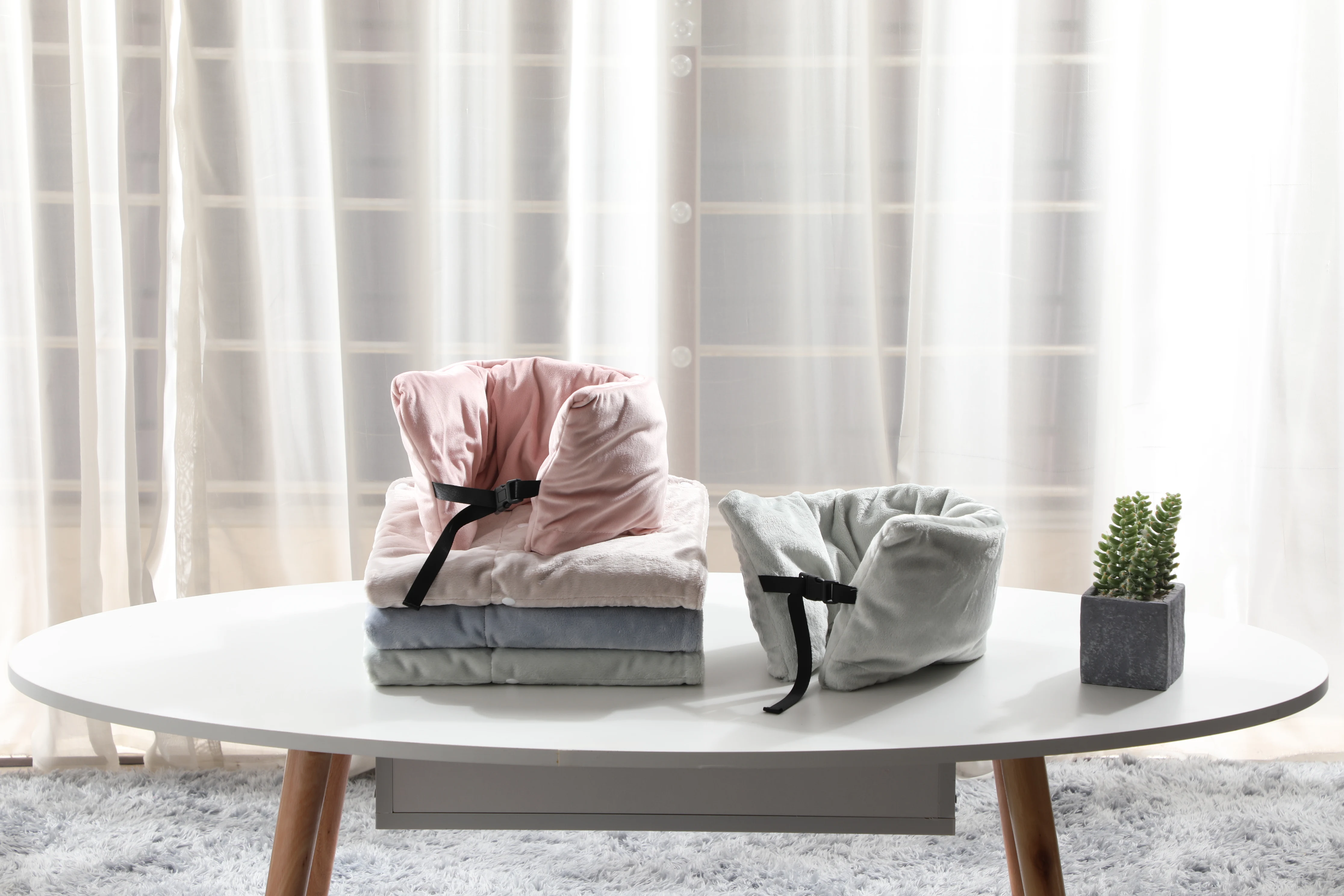 Flocking плоскости шейный позвонок шеи nap путешествия air u-образный