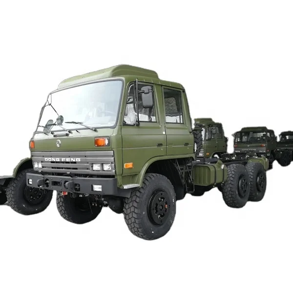 Dongfeng 6-wheel Drive Off-road Truck Civilian Off-road Desert Vehicle 6*6 Euro 5 Offroad Cargo Truck Camera Fast Cummins 6x6