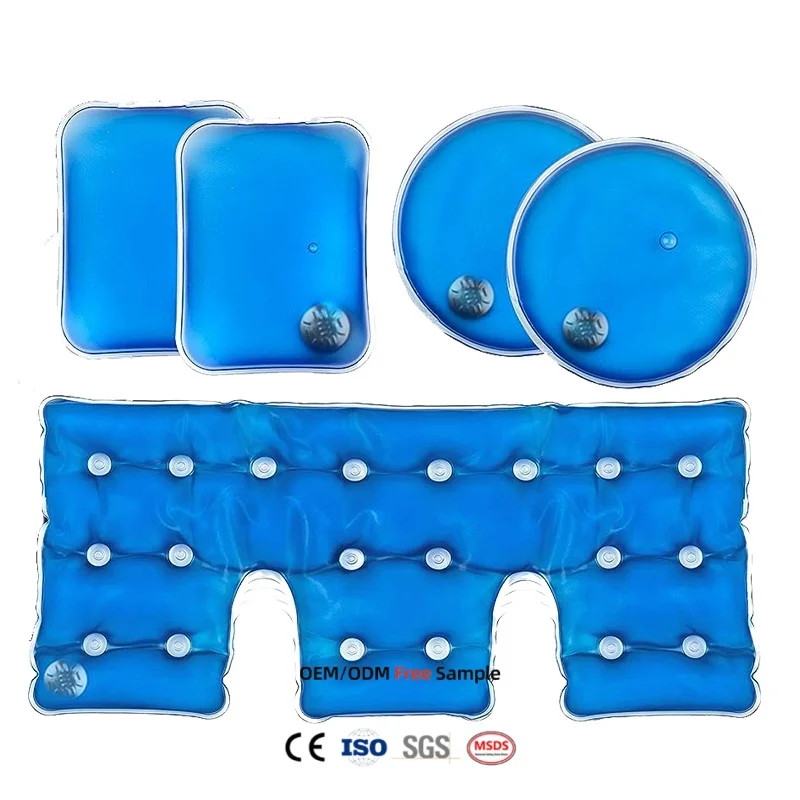 Click Heating Gel Pad PVC Hand Warmer Reusable Heat Pack Reusable Instant Gel Pack Self Heat Therapy
