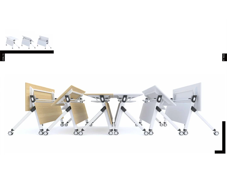 training chair table small folding conference table