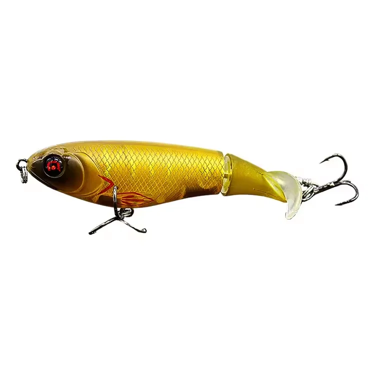 DN 10.5cm 17g  floating whopper popper fishing lure top water whopper plopper lure hard bait propeller fishing lures