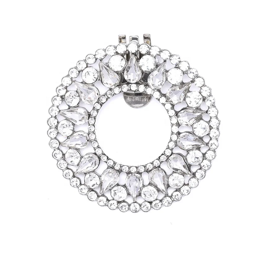 Fashion Accessories Women Rhinestone Shoe Fashion Decorative Shoes Clips Buckles Shoe Accessories HA01550