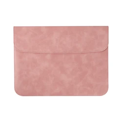 Best seller fashion unisex slim waterproof laptop sleeve case for macbook pro 13 2020 Horizontal Envelope pu leather laptop bag
