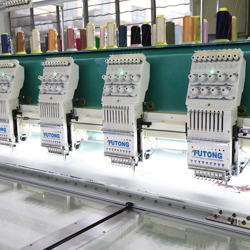 new high speed embroidery machine 20 heads flat embroidery machine flat machine free embroidery