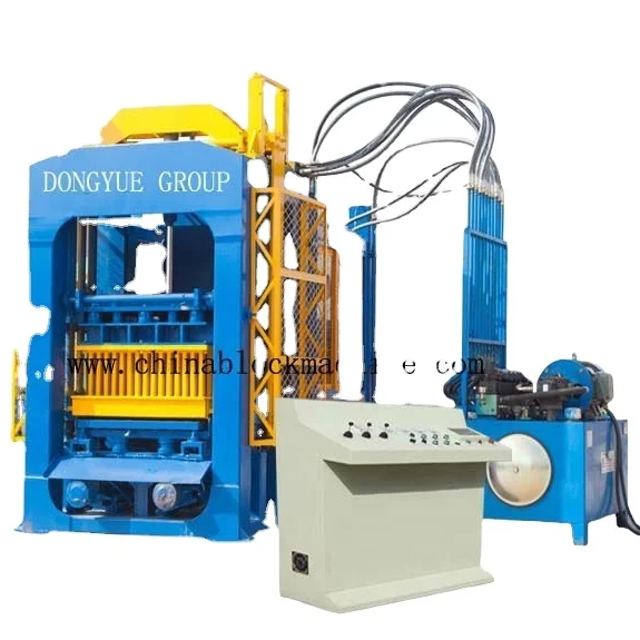 QT6-15 pdf manual hollow pavement brick cheap adobe hydraulic cinder block brick making automatic maker for sale