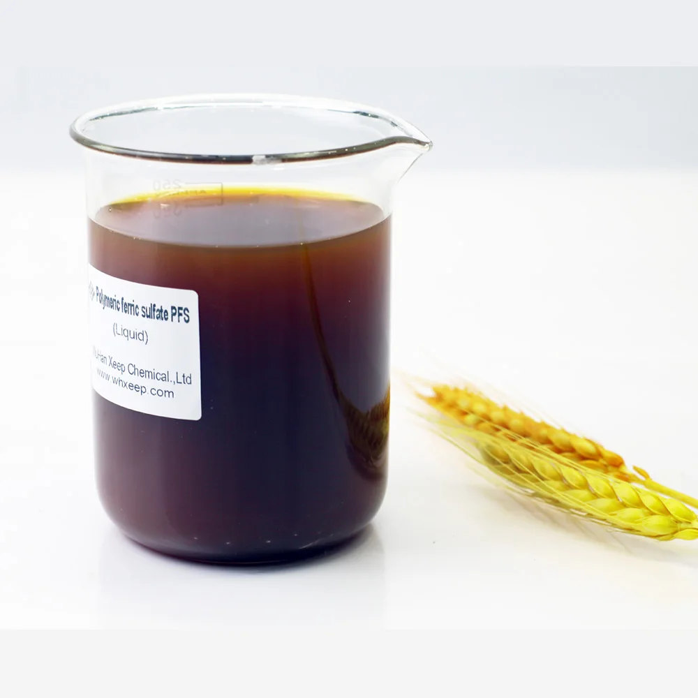 Purification chemicals polyferric sulfate polymer flocculant polyferric sulfate PFS