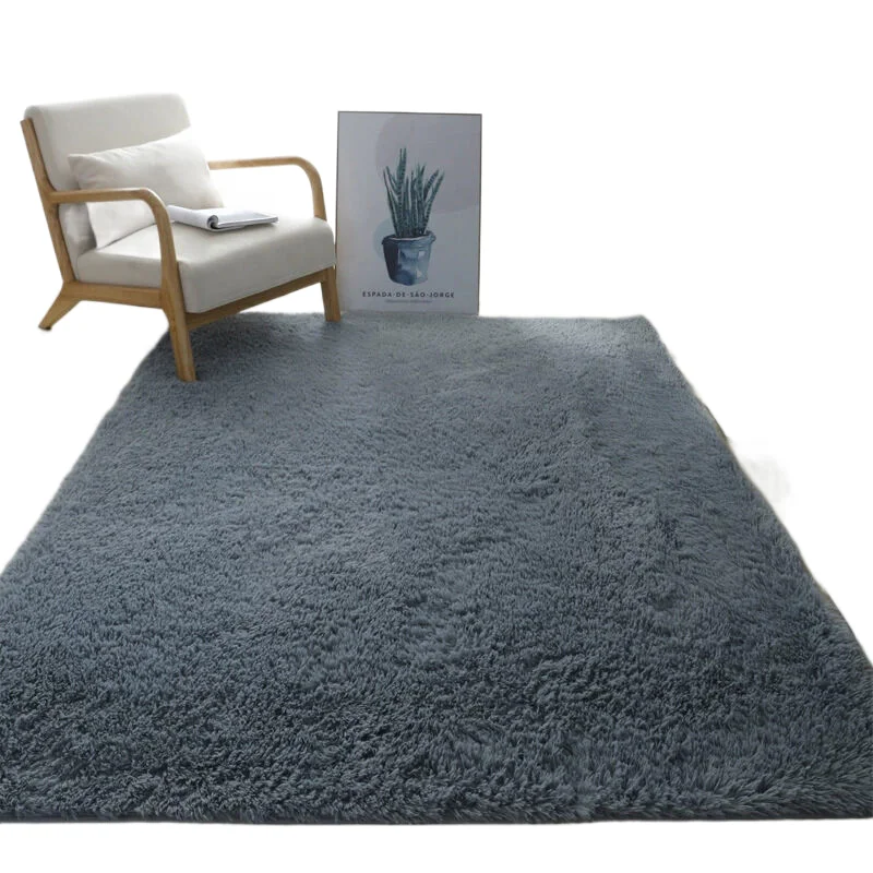 Hot Sale Soft Fluffy Plush Faux Fur Rug Carpets Floor Mat Living Room Area Carpet Fluffy Rug Artificial Fur Carpet