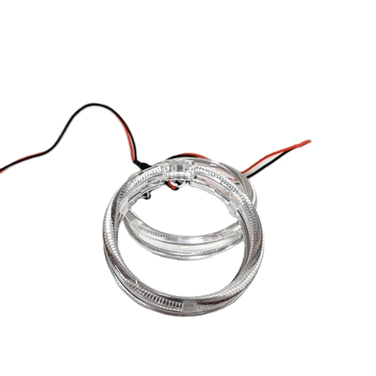 AES 80MM 95MM LED Angel Eyes Blue-tooth RGB Rings control for HID LED projector headlight decoration lights